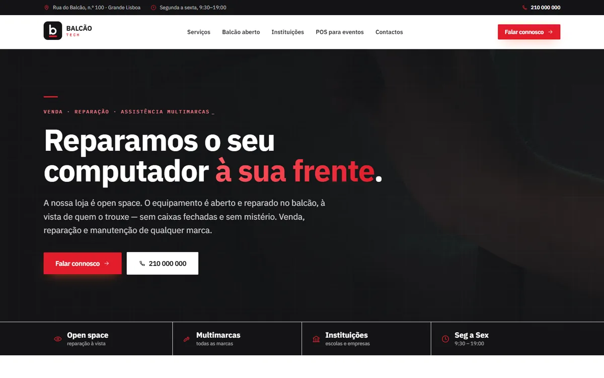 Balcão Tech