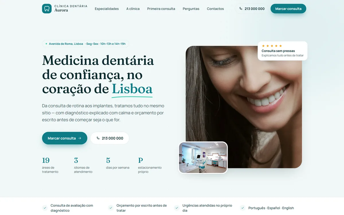 Clínica Dentária Aurora