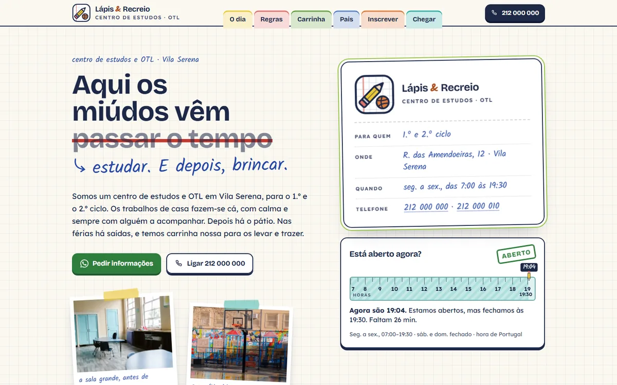 Lápis & Recreio