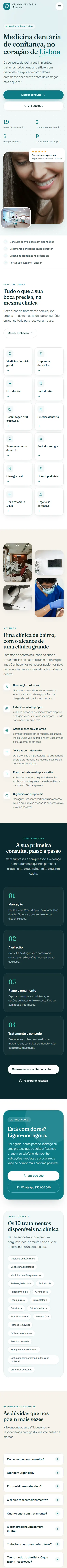 Clínica Dentária Aurora — telemóvel