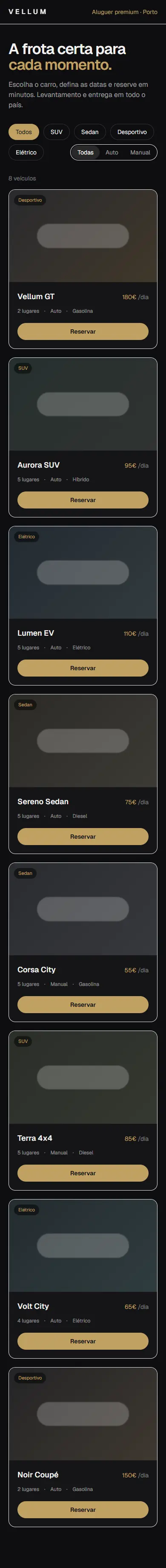 Vellum Rent — telemóvel
