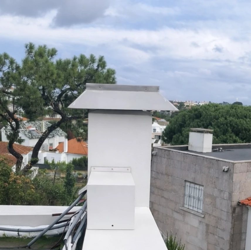 Remate e chaminé