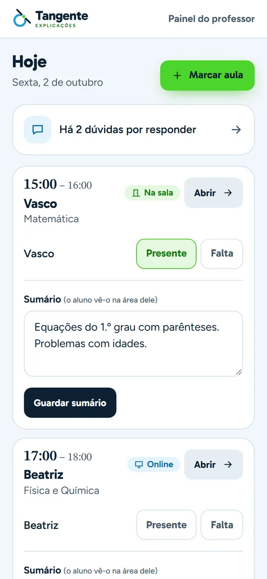 Captura de ecrã no telemóvel: o dia de hoje, no telemóvel.